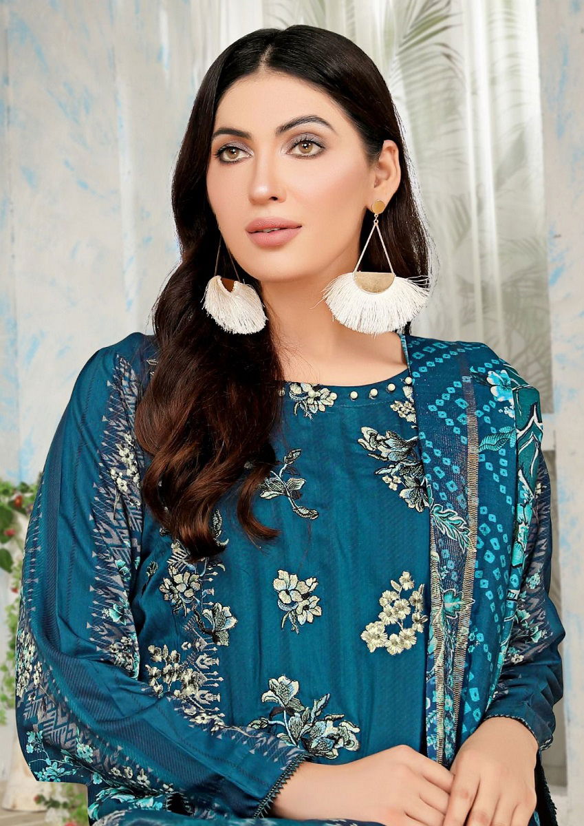 Gull A Ahmed Minhal Vol 3 Karachi Cotton Dress Material Catalog
